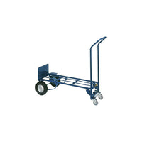 Wesco Steel Convertible Truck, 14" W x 8" D (210138)-Handle Type: Continuous