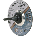 Walter Surface Technologies Zip 4" x 1/16", 5/8" Arbor, Type 1, Aluminum Oxide, 19100 Rpm - 12 Pack-Abrasive Material: Aluminum Oxide