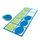 Learning Resources Ten-Frame Floor Mat Set Activity Set - Multicolor-Common Core State Standards alignment: numbers & operations, counting & cardinality, operations & algebraic thinking