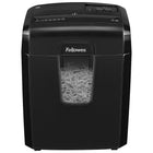 Fellowes Powershred 8C 8-Sheet Cross-Cut Shredder, Black-Cross-cut shredder for personal use