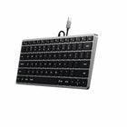 Satechi Slim W1 USB-C Wired Keyboard-Full QWERTY layout, convenient function keys, and adjustable backlit keys - all with a hassle-free, wired connection