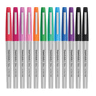 PaperMate Flair Ultrafine Felt Tip Pens - 0.4mm - Assorted Colours - 12 Pack-Assorted Ink Colours
