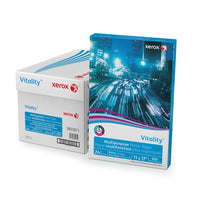 Xerox Vitality Multipurpose Printer Paper - 24 lb. - 11" x 17" - White - 2500 Sheets-White