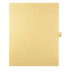 Mark Maker Legal Tabs - Letter Size - Buff - 1/25th cut - 25 tabs per package - 5 packages Pack - Number 138-Buff Single Tabs