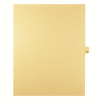 Mark Maker Legal Tabs - Letter Size - Buff - 1/25th cut - 25 tabs per package - 5 packages Pack - Number 138-Buff Single Tabs