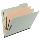 Pendaflex Pressboard Classification Folders - Letter - Green - 3 Pack-25 pt. Type II pressboard folder