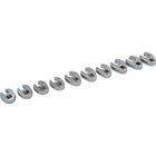 Gray Tools 10 Piece 3/8" Drive Metric, Mirror Chrome Flare Nut, Crow foot Wrench Set, 10mm-19mm-Contains Sizes: 10, 11, 12, 13, 14, 15, 16, 17, 18, 19mm.
