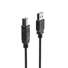 NXT Technologies 6' USB A Male/B Male - Black-Black USB printer cable