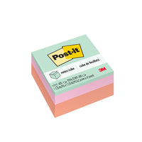 Post-it Notes Cube - 2" x 2" - Pink Wave - 400 Sheets-Great for jotting notes, phone numbers, e-mail addresses or everyday reminders
