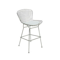 Plata Import Bertoia Counter Stool, Chrome, 2 Pack (BS-8320A-CH-2)-Bar Stool