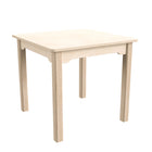 Flash Furniture Bright Beginnings Commercial Grade Wooden Square Preschool Classroom Activity Table (MKME088009)-Supports up to 300 LBS. Static Weight Capacity