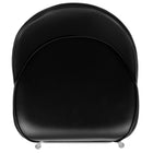 Flash Furniture Metal Barstools with Bucket Seat - 2 Pack-18.5"W Chrome Foot Ring