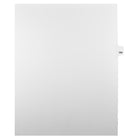 Mark Maker Legal Tabs - Letter Size - White - 1/25th cut - 25 tabs per package - 5 packages Pack - Number 109-White Single Tabs