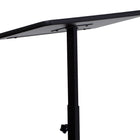 Flash Furniture Adjustable Height Metal Lectern in Mahogany-Adjustable Height Knob