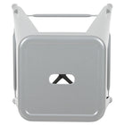 Flash Furniture 30" High Metal Indoor Bar Stool in Silver - Stackable Set of 4-Space Saving Backless Design