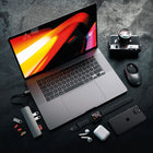 Satechi Type-C Slim Multiport with Ethernet Adapter - Space Grey-1 x 4K HDMI port - 60Hz