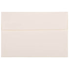 JAM Paper A8 Invitation Envelopes, 5.5 x 8.125, Strathmore Natural White Laid, 250 Pack (75134H)-Natural white laid Strathmore envelope