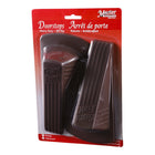 Giant Foot Heavy Duty No Slip Doorstop Brown - 2 Pack-Made in the USA