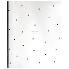 Hilroy West Village Pocket & Prong Portfolio - 11-5/8" H x 9-5/16" W - Black/White-4