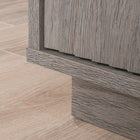 Sauder East Rock Accent Storage with Door - Ashen Oak-5 Year Limited Manufacturer Warranty