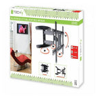 Techly Ultra Slim Wall Mount with Level, 40"-65"-Easy to handle and quick to install