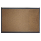 Quartet Prestige Coloured Cork Bulletin Board - Graphite Frame - 72" x 48"-Coloured cork board