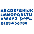 Trend Enterprises Casual Uppercase Ready Letter 4", Royal Blue, 426 Pack-Size: 4"(L)