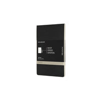 Moleskine Professional Pad - Large - Black-96 pages, 5" x 8.25" Ivory coloured paper