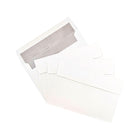 JAM Paper A9 Foil Lined Envelopes, 5.75 x 8.75, White with Silver Lining, 250 Pack (34078H)-Envelope Size: 5.75" x 8.75"