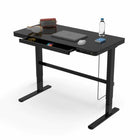 Uncaged Ergonomics Rise Up Glass Electric Height Adjustable Sit/Stand Desk - Black-4 memory settings let you quickly flow between sitting and standing throughout the day