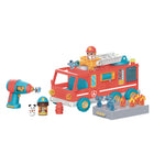 Educational Insights Design & Drill Bolt Buddies Fire Truck - Assorted-Drilling construction play set: kids use a real, working, kid-safe toy drill to build their very own firetruck, complete with hinged ladder and fire and water toppers, then pop the bolt buddy firefighter, fire chief, and dalmatian dog pal onto the truck and race into pretend play fun! Great way to introduce early STEM skills