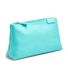 Poppin Medium Accessory Pouch - Aqua-Poppin's Aqua Accessory Pouch in cotton canvas matches perfectly with all Aqua Poppin products