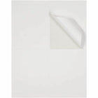 JAM Paper Extra Large Shipping Address Labels - 4" x 5" - White - 120 Pack -Colour: White, Make your mail stand out with colourful shipping address labels