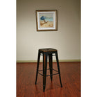 OSP Designs 30" Metal Barstool, Antique Copper, 4 Pack-Available in one of five colours