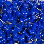 JAM PAPER - punaises colorees, bleu, paquet de 100-Taille : Norme (environ 1 pouce)