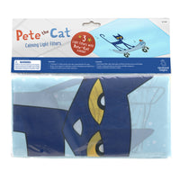 Educational Insights Pete the Cat Calming Light Filters - Multicolor - Pack of 3-Create a calm and cool environment: Create a calm and soothing environment with Pete the Cat Calming Light Filters! Light filters decrease the glare and flickering from overhead fluorescent and LED lights, enabling students to concentrate, focus, and learn