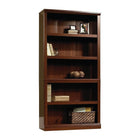 Sauder 5-Shelf Bookcase, Select Cherry-Features three adjustable shelves and two fixed shelf