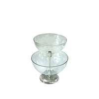 Azar Displays 2-Tier 12" & 14" Bowl Counter Display (720206)-Counter top displays