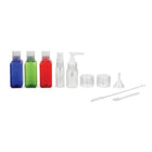 Austin House TSA Approved Bottle Set - White-Made of material which will not interact with fluids