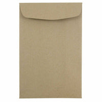 JAM Paper 6" x 9" Open End Catalog Envelopes - Brown Kraft Paper Bag - 25 Pack -Colour: Brown Kraft