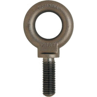 Gray Tools 9/16-12 Shoulder Pattern Eye Bolt, 1-5/8" Shank-I.D. Eye: 1 1/4"