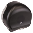 Tork Single Jumbo Bath Tissue Roll Dispenser - Smoke-See-through window indicates when it is time to refill