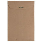 JAM Paper 6 x 9 Open End Catalog Envelopes with Clasp Closure, Brown Kraft Paper Bag Recycled, 100 Pack (563120844B)-Size: 6" x 9"