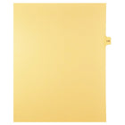Mark Maker Legal Tabs - Letter Size - Buff - 1/15th cut - 25 tabs per package - 5 packages Pack - Number 110-Buff SingleTabs
