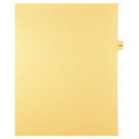 Mark Maker Legal Tabs - Letter Size - Buff - 1/15th cut - 25 tabs per package - 5 packages Pack - Number 110-Buff SingleTabs