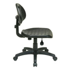 Nicer Interior ErgoFlex Durable Urethane Ergonomic Lab Desk Chair-Adjustable Comfort: one touch pneumatic seat height adjustment (16" - 21") and back height adjustment