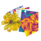 Roylco Colour Diffusing Paper 9" x 12", 150 Pack (R-15213)-Once the paint is dry, embellish with markers, crayons and glitter glue