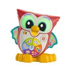 Fisher-Price Linkimals Light-Up & Learn Owl-Press the 7 buttons or rock Owl side to side to activate lights, music and phrases
