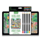 Crayola Signature Series Blend & Shade Coloured Pencils - 50 Pack-Soft, highly pigmented cores provide smooth colour laydown. Colours show up with clarity on both dark and light paper backgrounds.