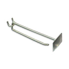 Azar Displays 6" x 0.225" Metal Scan Hooks, 50 Pack (700016)-Galvanized metal